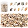 2000 Pcs Tiny Sea Shells for Crafting,Mixed Ocean Beach Mini Seashells Bulk for Home Decorations,Beach Theme Party, Small Shells for Craft, Wedding Decor, Fish Tank Vase Filler(5-12 mm) view 1