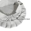 Aurya Kids Apron and Chef Hat Set-Adjustable Child Apron for Boys and Girls for Cooking Baking Light Gray view 3