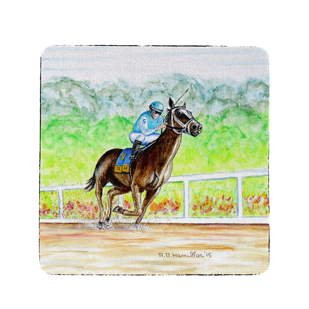 Betsy Drake Home Stretch Coaster Set of 4
