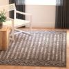 SAFAVIEH Area Rug 8x10 - Tulum Collection - Large - Dark Grey & Ivory, Moroccan Boho Distressed Design, Non-Shedding & Easy to Clean, Ideal for Living Room, Bedroom, Dining Space (TUL262F) view 4