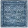 SAFAVIEH Area Rug 8x10 - Tulum Collection - Large - Navy & Ivory, Moroccan Boho Distressed Design, Non-Shedding & Easy to Clean, Ideal for Living Room, Bedroom, Dining Space (TUL264N) view 2