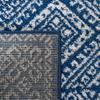 SAFAVIEH Area Rug 8x10 - Tulum Collection - Large - Navy & Ivory, Moroccan Boho Distressed Design, Non-Shedding & Easy to Clean, Ideal for Living Room, Bedroom, Dining Space (TUL264N) view 4