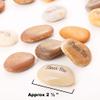ROCKIMPACT 50PCS Thank You Thank You Stone Engraved Inspirational Stones Bulk Motivational Thank You Gifts Zen Healing Inspiring Rocks Prayer Word Stones Wholesale Thank You Rocks, 2"-3" ea view 4