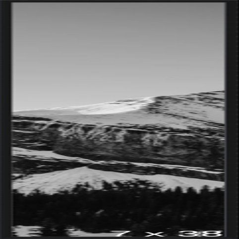 Frame It Easy 7 1/2 x 38 1/8 Satin Black Metal Frame (Ashford) 7.5x38.1 inches