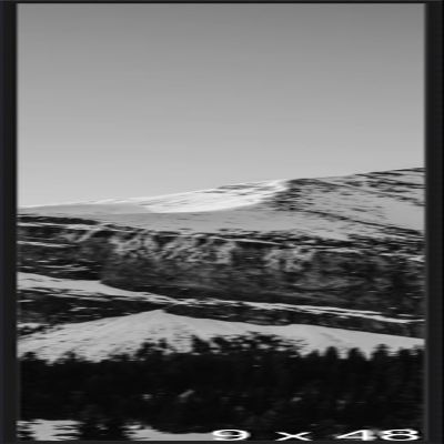 Frame It Easy 9 7/8 x 48 3/8 Satin Black Metal Frame (Ashford) 9.9x48.4 inches