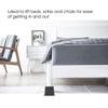Bed Riser, Adjustable Bed Risers or Furniture Riser,Table Risers Chair Risers or Sofa Risers Safest and Sturdiest Couch Bed Desk Won't Scratch Floors view 3