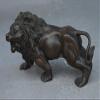 Fashion158 Chinese Fengshui Bronze Carving Ferocious Animal Lion Statue sculpture view 2