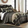 Donna Sharp California King Quilt - Bear Walk Plaid Lodge Quilt with Bear Pattern - Machine Washable - Perfect for Rustic Decor view 3