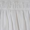 1 Wrap Around Bed Skirt, Elastic Dust Ruffles, Easy Fit Wrinkle and Fade Resistant Pattern Solid 100% Egyptian Cotton 500 TC , Hotel Quality Fabric, 29 inch Drop Length, Size Twin, white view 3