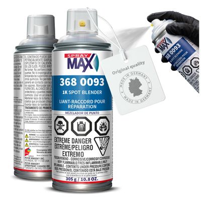 SprayMax 1K Spot Blender Clear | Professional Blending Clear Spray for Seamless Repair Transitions | Smooth Edge Melt-In for 2K Topcoats | Automotive Finishing Spray | 10.8 oz