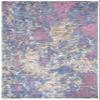 SAFAVIEH Mirage Collection Area Rug - 6' x 9', Navy & Rust, Handmade Modern Abstract Wool & Viscose, Ideal for High Traffic Areas in Living Room, Bedroom (MIR732N) view 3