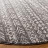 SAFAVIEH Area Rug 8x10 - Tulum Collection - Large - Dark Grey & Ivory, Moroccan Boho Distressed Design, Non-Shedding & Easy to Clean, Ideal for Living Room, Bedroom, Dining Space (TUL263F) view 4