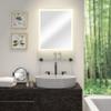 Gatco 1391MX Table Mirror, Matte Black/ 7.50" view 3