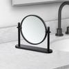 Gatco 1391MX Table Mirror, Matte Black/ 7.50" view 4