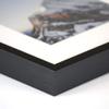 Frame It Easy 6 3/4 x 7 1/2 Satin Black Metal Frame (Ashford) 6.7x7.5 inches view 3