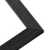 10x20 Frame Black Barnwood Picture Frame - Modern Photo Frame Includes UV Acrylic Shatter Guard Front, Acid Free Foam Backing Board, Hanging Hardware Wood Wall Frames for Family Photos - no Mat view 2