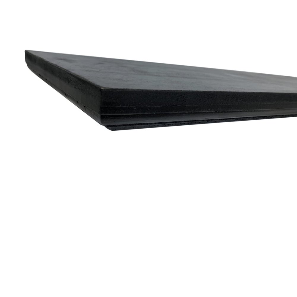 TX USA Corporation Foster 24" Solid Wood Horizontal Wall Shelf - Black