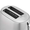 Amazon Basics 2 Slice Cool Touch Stainless Steel Toaster with 7 Browning Settings, Extra Wide Slots (for Bagels, Waffles, Specialty Breads), Removable Crumb Tray, Cancel Button, 800W, Brushed Silver view 2