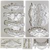Crown Baroque Style Ornament Silicone Molds 5-count Art Decor Filigree Scrollworks view 2