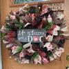 Dog Wreath, Life Is Better With A Dog, Life Is Better With A Dog Was Wreath, Deco Mesh Dog Wreath, Burlap Dog Wreath, Everyday Dog Wreath view 1