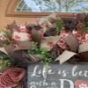 Dog Wreath, Life Is Better With A Dog, Life Is Better With A Dog Was Wreath, Deco Mesh Dog Wreath, Burlap Dog Wreath, Everyday Dog Wreath view 2