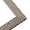 10x20 Frame Gray Barnwood Picture Frame - Modern Photo Frame Includes UV Acrylic Shatter Guard Front, Acid Free Foam Backing Board, Hanging Hardware Wood Wall Frames for Family Photos - no Mat view 2