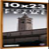 10x23 Frame Honey Pecan Brown Solid Wood Picture Frame | 0.75 Inch Moulding Width | 0.5 Inch Rabbet Depth | Includes UV Acrylic Plexiglass, Acid Free Foam Backing Board and Hanging Hardware view 1
