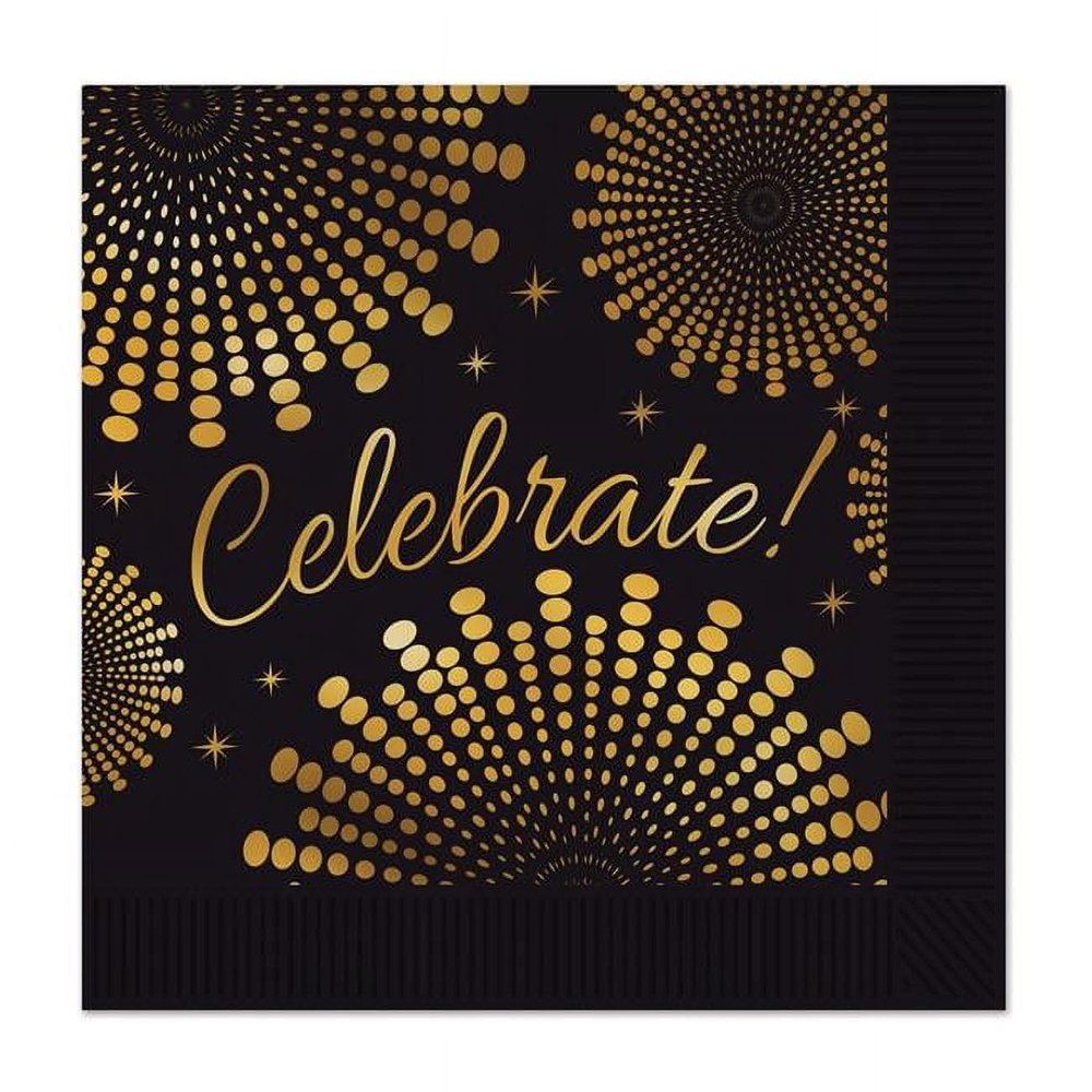 Celebrate! Luncheon Napkins, (Pack of 12)