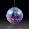 Angels Hand Painted Glass Ornament Collectable view 2