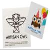 Artisan Owl Set of 2 White Swan 32" Foil Party Balloon view 2