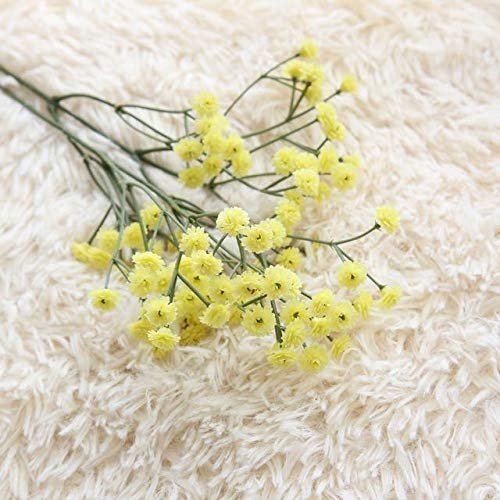 Anixl Artificial Flowers Gypsophila Silk Fake Flowers Baby's Breath Floral