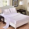 LINEN CLUB BEDDING Super Soft Satin 4-Piece (1 Flat Sheet, 1 Fitted Sheet & 2 Pillowcovers) Sheet Set 15 inches deep with Vibrant Color (Taupe, Cal-King) view 3