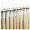 Add Curtain Tape with Hooks to Our Custom Curtains. Perfect for Ceiling Track System or rods with Curtain Rings. (50" Panel) view 2