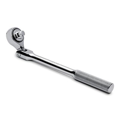 3/8" Drive Flex Head Ratchet Knurled Grip - 9-11/16"