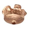 Luxury Copper Vessel Bathroom Sink Traditional Polished Sea Shell Bath Kitchen Bar Prep Artistic Wash Bowl Home Decor Washbowl view 3