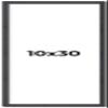 10x30 Frame Brown Picture Frame - Complete Modern Photo Frame Includes UV Acrylic Shatter Guard Front, Acid Free Foam Backing Board, Hanging Hardware Wood Wall Frames for Family Photos - no Mat view 1