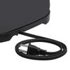 Amazon Basics 4 Slice Toaster, 6 Browning Settings, Removable Crumb Tray, Bagel and Defrost Function, Cancel Button, 1600W, Black view 4