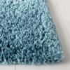 SAFAVIEH August Shag Collection Runner Rug - 2'3" x 12', Turquoise, Solid Design, Non-Shedding & Easy Care, 1.2-inch Thick Ideal for High Traffic Areas in Living Room, Bedroom (AUG900K) view 4