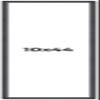 10x44 Frame Brown Picture Frame - Complete Modern Photo Frame Includes UV Acrylic Shatter Guard Front, Acid Free Foam Backing Board, Hanging Hardware Wood Wall Frames for Family Photos - no Mat view 1