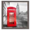 10x19 Frame Silver Pewter Picture Frame - Complete Modern Photo Frame Includes UV Acrylic Shatter Guard Front, Acid Free Foam Backing Board, Hanging Hardware Wood Wall Frames for Family Photos - no view 1