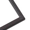 10x38 Frame Brown Picture Frame - Complete Modern Photo Frame Includes UV Acrylic Shatter Guard Front, Acid Free Foam Backing Board, Hanging Hardware Wood Wall Frames for Family Photos - no Mat view 2