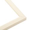 CountryArtHouse 12x36 Frame White Wash Solid Wood Picture Frame | 0.8125 Inch Moulding Width | Includes UV Acrylic Plexiglass, Acid Free Foam Board Backing and Hanging Hardware view 2