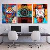 Symbolic Designs - Art of Time Watches Lovers Bundle (3 Pieces) Canvas Art (30x40) view 3