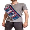 Novelty USA Americana Themed Beverage Holder Beer Belt (4 Score) view 2