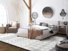 SAFAVIEH Area Rug 8x10 - Tulum Collection - Large - Ivory & Grey, Moroccan Boho Distressed Design, Non-Shedding & Easy to Clean, Ideal for Living Room, Bedroom, Dining Space (TUL229A) view 4