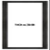 10x38 Frame Black Barnwood Picture Frame - Modern Photo Frame Includes UV Acrylic Shatter Guard Front, Acid Free Foam Backing Board, Hanging Hardware Wood Wall Frames for Family Photos - no Mat view 1