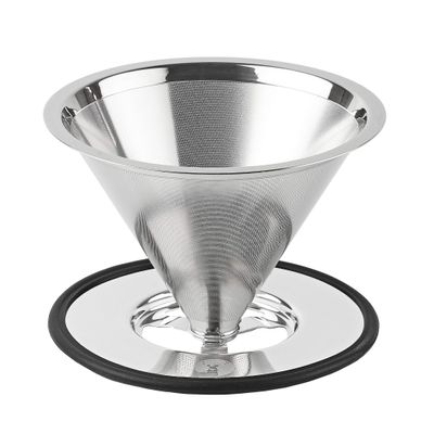 Pearl Metal Captain Stag UW-3511 Stainless Steel Filter, Silver, Size S