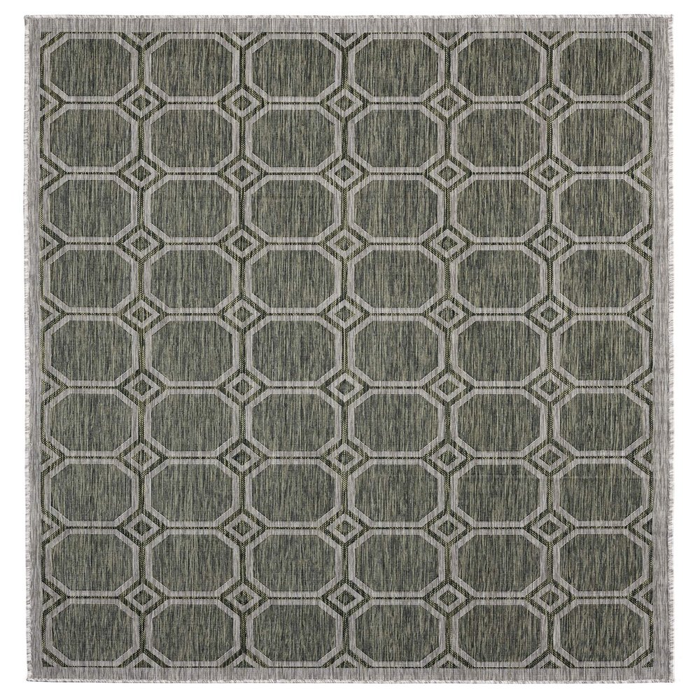 United Weavers of America Augusta Balos Oversize Rug 7 ft. 10 in. x 10 ft. 6 in. Green Classic Outdoor Rug. Oriental Rugs