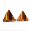 StoneStory Tiger's Eye Chakra Prymaid Healing Crystal Energy Figurines Pyramid Statue for Home Office Decoration 50mm (Tiger's Eye) view 3