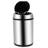 JLFTF 3-8L Cylindrical Automatic Dustbin USB Charge Stainless Steel Auto Smart Sensor Rubbish Waste Bin Kitchen Garbage Trash Can view 3